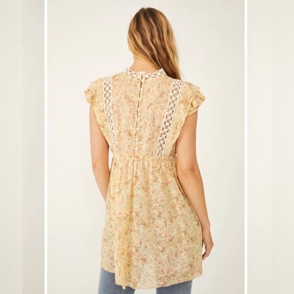 Free People Eva Tunic in Moon Combo - Picture 6 of 14